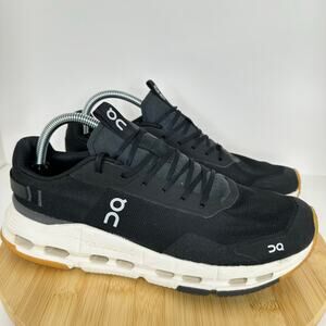On Running Cloudnova Form 2 Sneakers Shoes White Black Athletic Womens Size 11